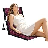 Silla De Suelo Con Respaldo Asiento Reclinable Reforzado y Resistente que