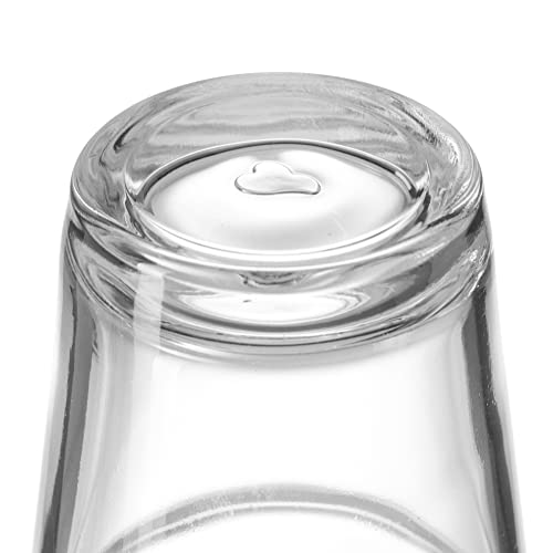 LEONARDO HOME Solo Latte-Macchiato Gläser 6er Set, Glas-Becher mit Herzen Aufdruck, spülmaschinengeeignete Kaffee und Cappuccino Glas… – Ansicht 6