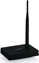 Roteador Mirage Antena Fixa 150Mps 4 Portas Preto - MR0001