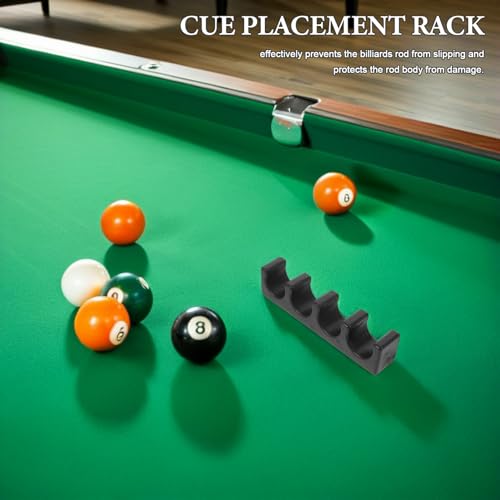 Rangement mural pour accessoires de billard porte-queues adhésif 3 pièces compact