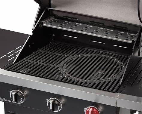GFTIME Gusseisen Grillrost 41,5 x 59cm für Enders Chicago 3, Switch Grid Rost-in-Rost System für Enders Chicago 3, Grillrost Ersatzteile