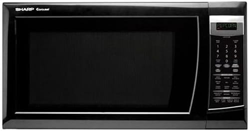 Sharp R-520JK 1200 Watts Full Size Microwave Oven, Black : Amazon.co.uk ...