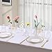 Set of 20 Glass Bud Vases,Small Clear Vases,Wedding Centerpiece Table Decorations,Clear Vintage Embossed Mini Vases,Flower Arrangements in for Party or Home Decor