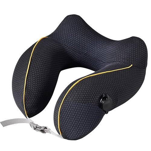 Almohada inflable para cuello tamaño grande ergonómica miniatura 1
