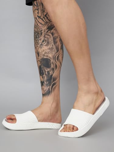 Image of ENDEAVOUR WEAR Men's Super Soft Sliders /Slippers With Soft Cushioned Rubber | Comfortable And Light Weight | Flip Flops