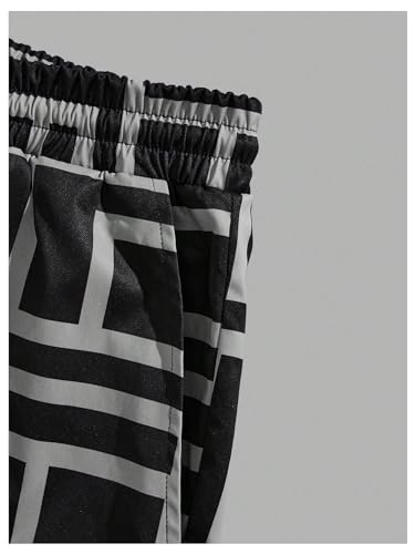 Men's 2 Piece Tracksuits Set Short Sleeve Cartoon Bear Graphic Tees and Camo Shorts Gym Clothes4