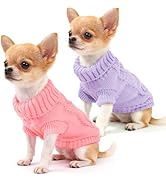Amazon.com : 2 Pieces XXS Dog Sweater Teacup Dog Clothes Amazon.com : 2 Pieces XXS Dog Sweater Teacup Dog Clothes