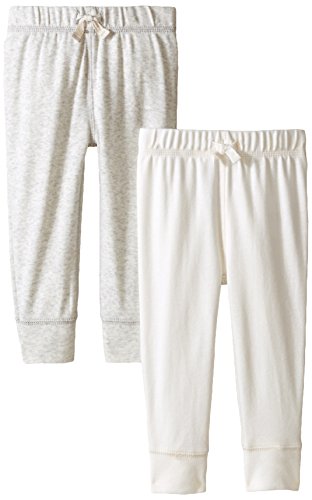 Carter's Unisex Baby 2 Pack Pants (Baby) - Ivory - Newborn