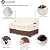 Patio 3-Seater Sofa Cover,Outdoor Couch Cover Fits up to 79W x 37D x 35H Inches,100% Waterproof Heavy Duty Patio Furniture Covers,Beige&Brown