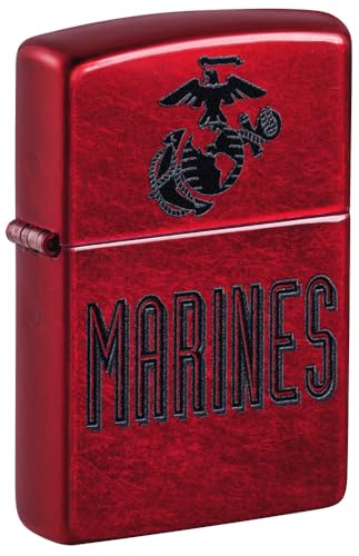 Zippo U.S. Marine Corps Candy Apple Pocket Lighter