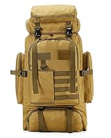 Algopix Similar Product 2 - CLINFISH 70L Camping Backpack Hiking