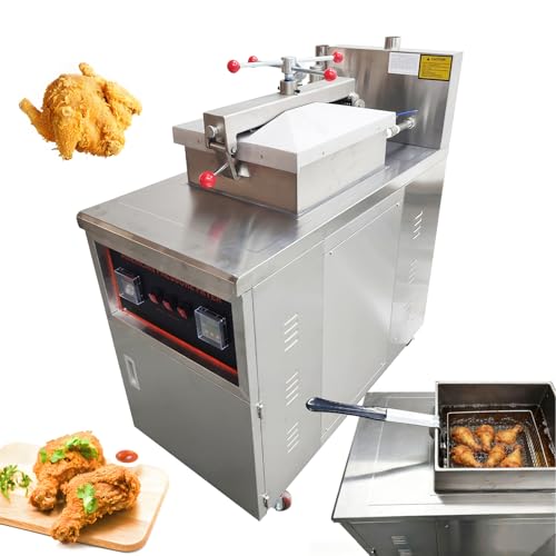 Commercial Gas Deep Fryer with Timer & Temp Control