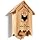Product Summary: MIXXIDEA Bat House Bat Box Double Chamber Outdoor House Nursery Bat Shelter Habitatbig bat Box Handcrafted from Cedar Wood Easy for Bats to Land and Roost Weather Resistant & Ready to Install（Brown - 8