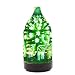 Máquina De Aromaterapia De Vidrio Con Efecto 3D Ultrasónico De 100 Ml Colorido Mini Humidificador Difusor Black Fawn Baby Bedroom Hogar Sin Agua Purificador De Aire Automático-C