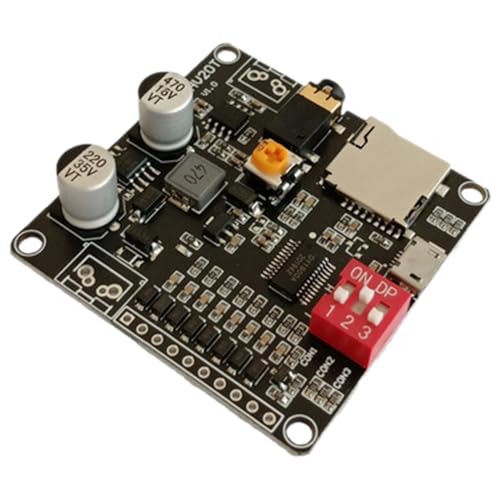 HV20T 12v/24v Power Supply 10w/20w Voice Playback Module Mp3 Music Player 6-35V Sound Board for Broadcast Device