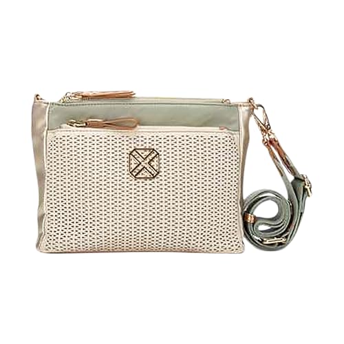 Sac à bandoulière XTI 184550 en similicuir noir chic avec bandoulière réglable