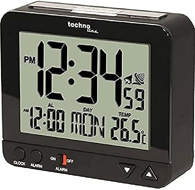 Technoline WT 195 - Despertador con Radio (Incluye Luz Nocturna)
