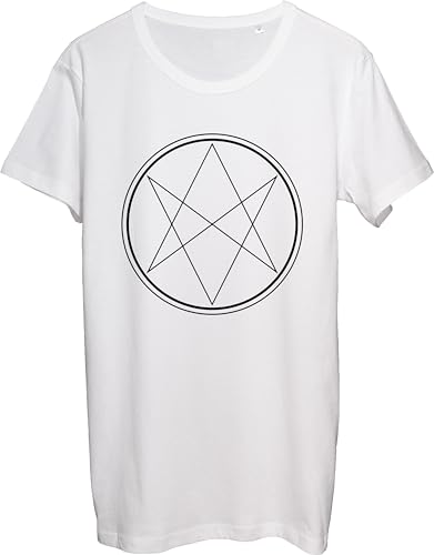 Men of Letters Symbol Men's White T-Shirt Small