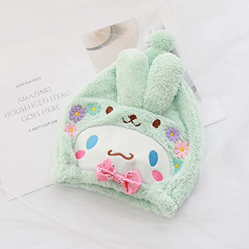 ottcfrnタオルキャップ女の子プール タオルキャップヘア髪のためのドライタこども髪の毛 速乾タオル吸水