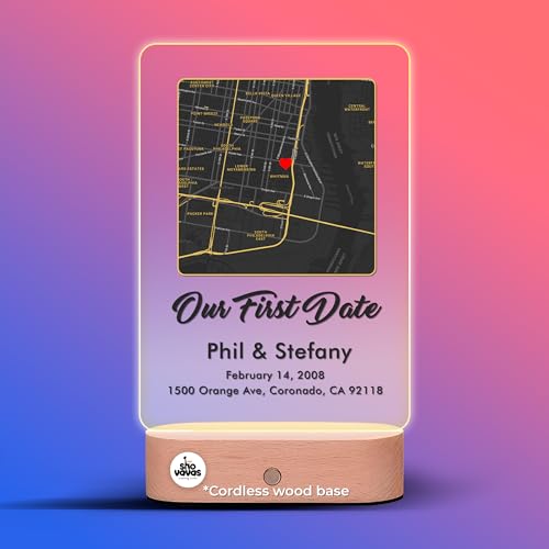 SHO VAVAS First Date Map Plaque Ver 5