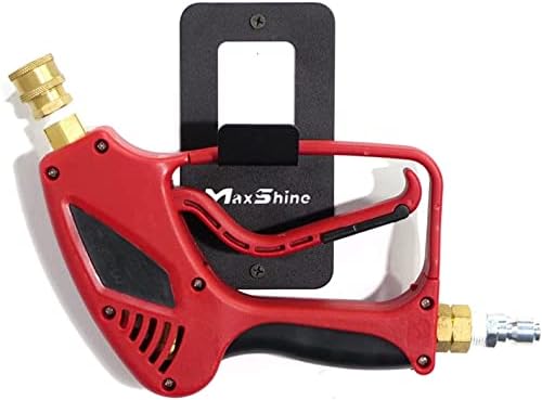 Maxshine Universal High Pressure Spray Gun Holder – Wall-Mounted Organizer Rack for Garage & Mobile Detailing – Durable Anti-Corrosive Metal Holder – Professional Car Wash & Auto Care Accessory image 3
