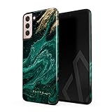 BURGA Phone Case Compatible with Samsung Galaxy S21 Plus - Hybrid 2-Layer Hard Shell + Silicone Prot