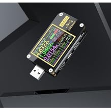 USB Tester FNB48S PD Trigger Voltmeter Ammeter Current and Voltmeter USB Tester QC4 + PD3.0 2.0 PPS Fast Charging Protocol Capacity TestFNB48s+Bluetooth