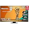 Hisense 75" Class U8 Mini-LED ULED 4K UHD Google Smart TV (75U8QG, 2025 Model) - QLED, Native 165Hz, VRR 288, Up to LD5600, 5000 Nits, HDR10+, Dolby Vision IQ · Atmos, IMAX Enhanced, 4.1.2 Ch Audio
