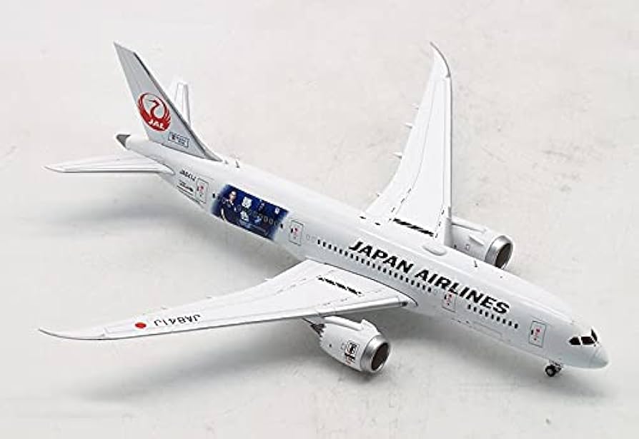 日本航空Ｂ７8７－8プラスティック樹脂製完成品 1:200 1/200 B787-8 JAL 新鶴丸塗装 JA825J ［20076］ フェニックス