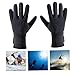 Xoeryoy Diving Gloves 0.3CM Neoprene Gloves Stretchy Warm Anti-Slip Diving Glove for Men Women Swim Kayaking Paddle Sailing Surf Black M &