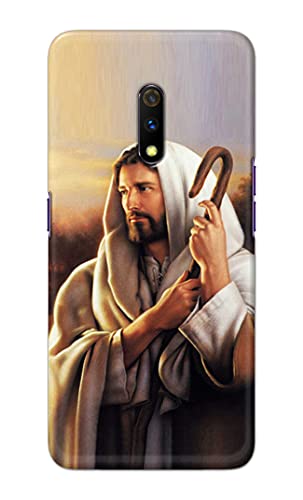 Image of PRINTFIDAA Catholic Image of Jesus Christ from Slovakia Hard Back Cover for Realme X /Oppo K3, RMX1901 Back Cover -(P6) KAT1003