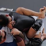Tenace Jiu Jitsu Ochraniacz na kolana Grappling - Ochrona kolan kompresyjnych i wyściełanych MMA, BJJ, Muay Thai, Judo - Wysoka trwałość i wydajność Unisex (2, biały, XL)