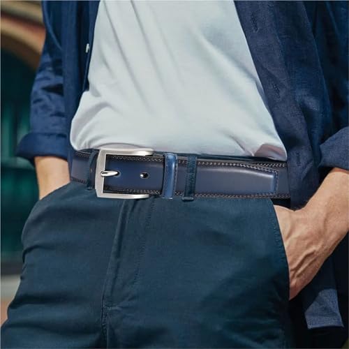 Plus Size Men Belts Leather Large Buckle Automatic Buckle3