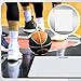 Drydiet 150 Pcs Basketball Sticky Adhesive Mat Replacement Sheets Clean Tacky Floor Mats Replacement Sheet Courtside Basketball Court Accessory for Remove Dust Dirt from Shoe (Transparent)