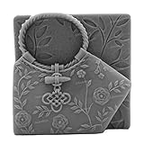 Grainrain Molde de silicona para jabón, hecho a mano, moldes de jabón para manualidades, moldes de jabón chino Cheongsam (12212)