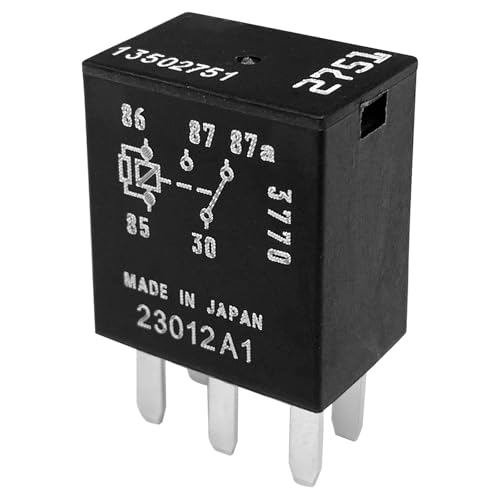 image for Sonzrod 3-Pack 13502751 Relay - 12V 30A/40A 5-Pin SPDT Automotive Rela