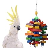 Super Bird Creations 16 by 6-Inch Top of the Heap Bird Toy, Large