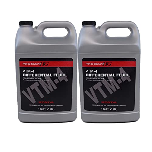 Genuine OEM Set of 2 Galon VTM-4 Differetial Oil Fluids for Honda Acura