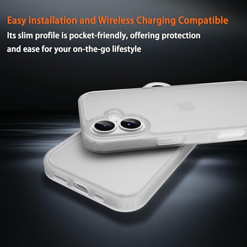 Image of iPhone 17 Case,Translucent Matte(Frosted White)