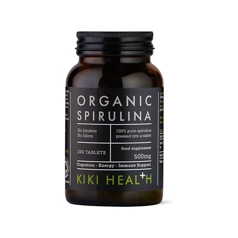 KIKI Health Organic Spirulina Tablets for Detox Cover