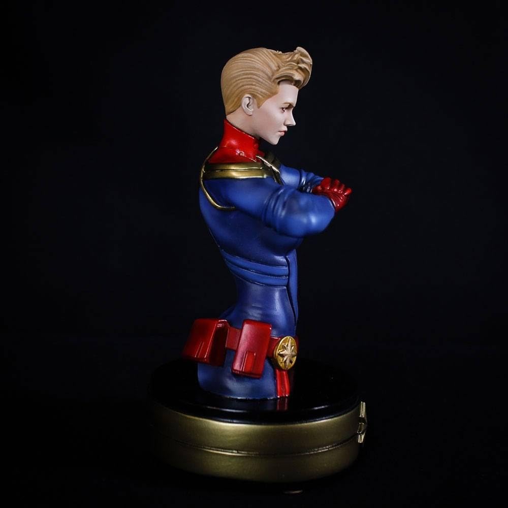 Semic Distibution Buste Marvel Captain Marvel - Résine 20 cm (ref. SMB005) Multicolore