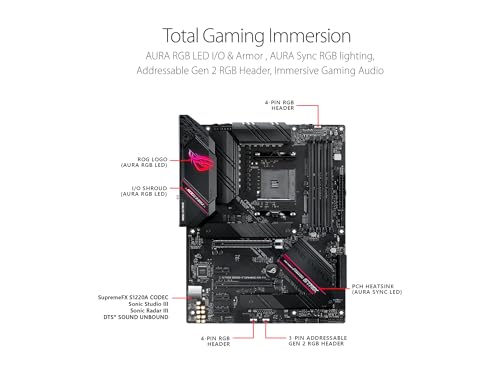 Newegg Motherboard CPU Memory Combo - ROG Strix B550-F Gaming WiFi II Bundle with Ryzen 5 5500 and T-Force Delta RGB 16GB (2 x 8GB) TF3D416G3200HC16FDC01