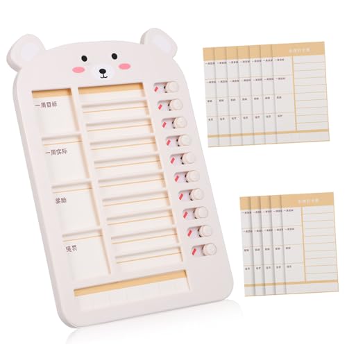 Housoutil Weekly Planner Notepad for Management Premium Quality Goal Planner Layout for Productive Days Management Tool