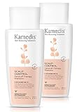 KAMEDIS Dandruff Therapy Shampoo - Prevents & Soothes Itchy, Flaky, and Red Scalp, Paraben-Free, Dye