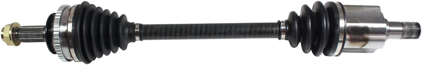 GSP NCV36533 CV Axle Shaft Assembly - Left Front Driver Side, black/silver