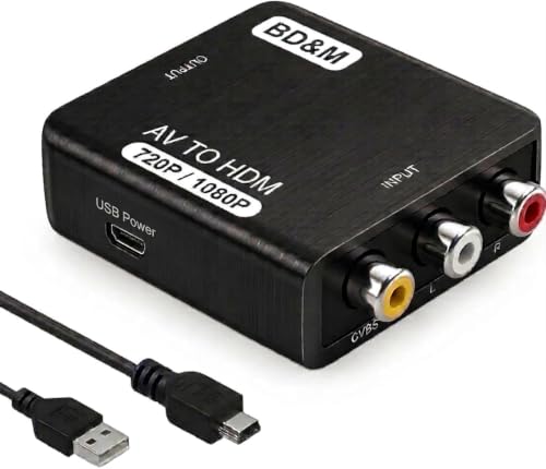 BD&M RCA to HDMI Converter