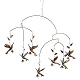 Ancient Graffiti Flamed Hummingbird Mobile