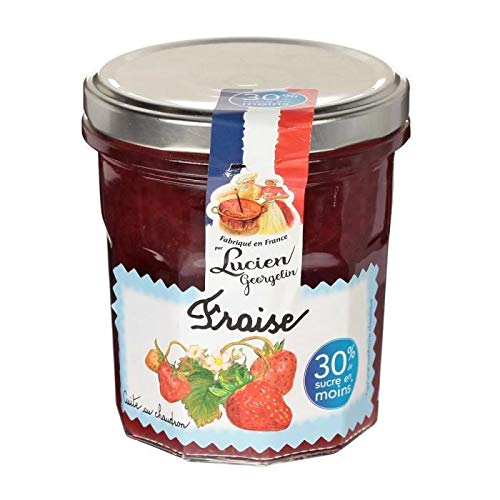 Lucien Georgelin - Confitura extra aliviada, fresas – 320 g