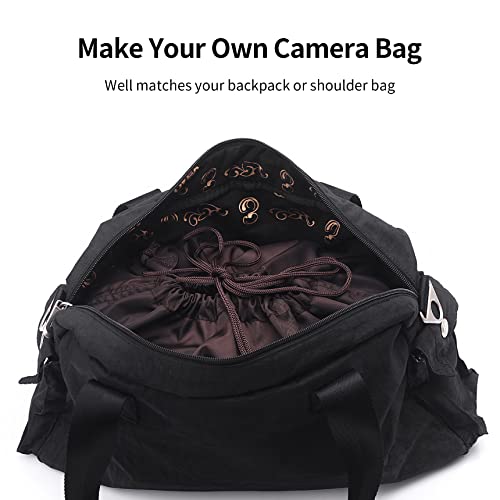 Bolsa acolchada para cámara DSLR con compartimentos ajustables miniatura 4