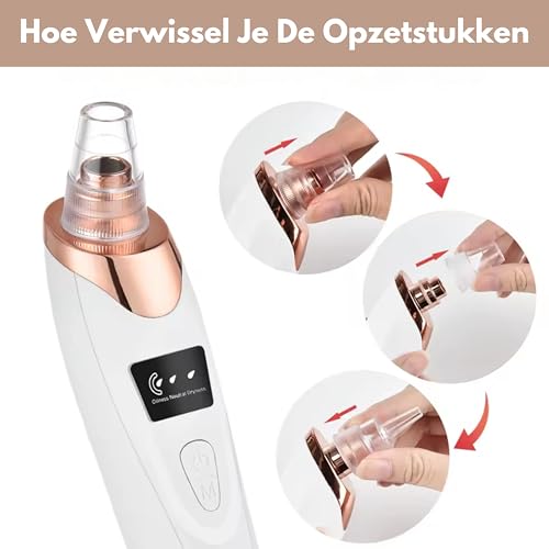 Boncy Mee-eter Vacuüm – Comedonenlepel Set - View 5